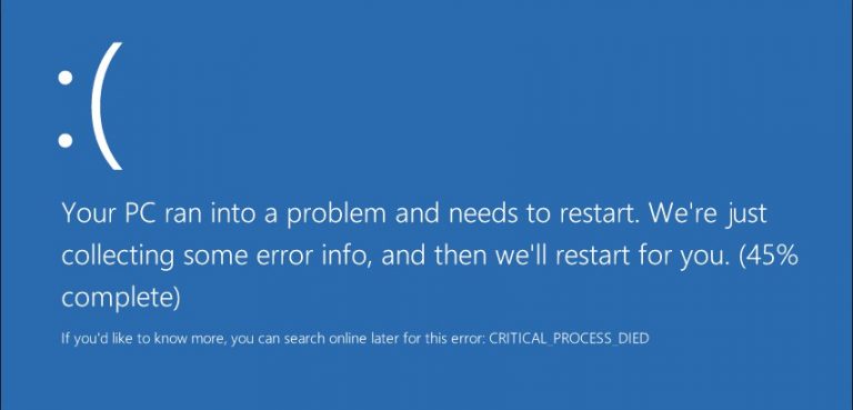 How to Fix Critical Process Died Windows 10 Error [Step by Step]