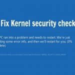 Kernel-Security-Check-Failure