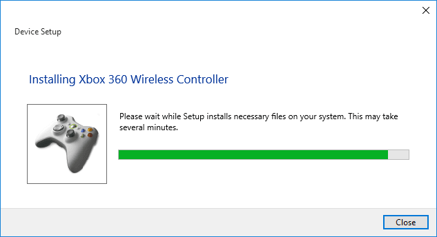 Xbox 360 Controller Driver Not Working