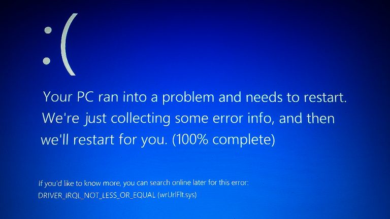 Fix DRIVER_IRQL_NOT_LESS_OR_EQUAL Windows 10 Error