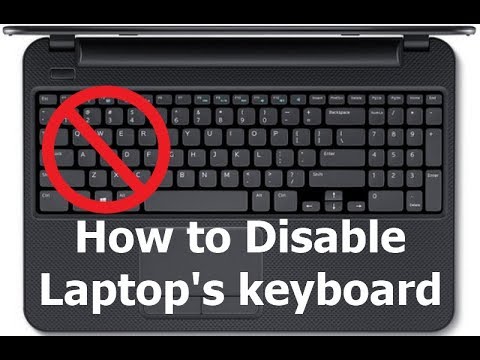Disable Laptop Keyboard