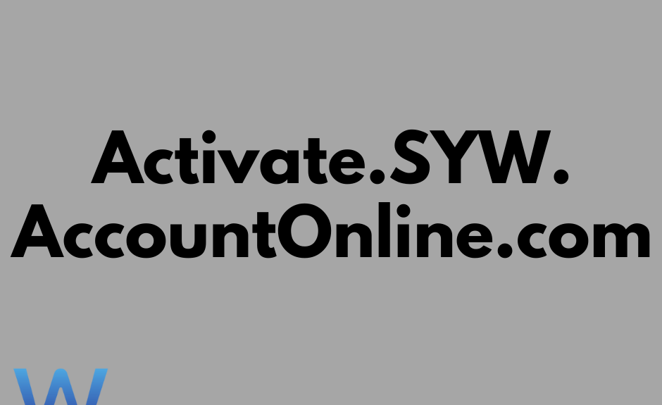 Activate.SYW.AccountOnline.com