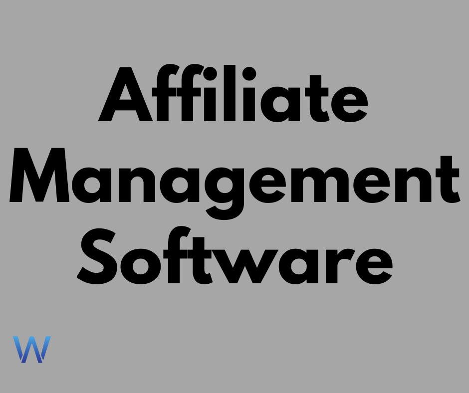Affiliate Management Software