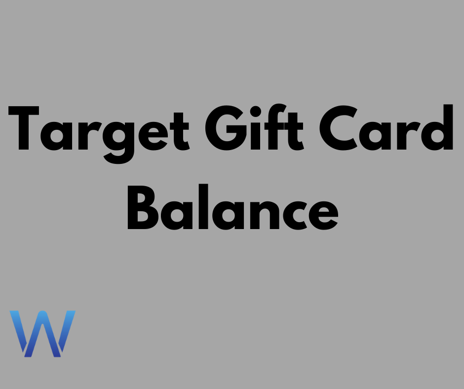 Target Gift Card Balance