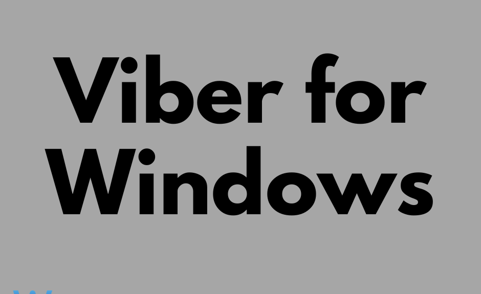 Viber for Windows