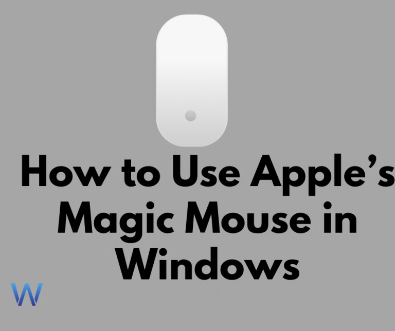 Magic Mouse Windows 10 – How to Use Apple’s Magic Mouse in Windows [Working]
